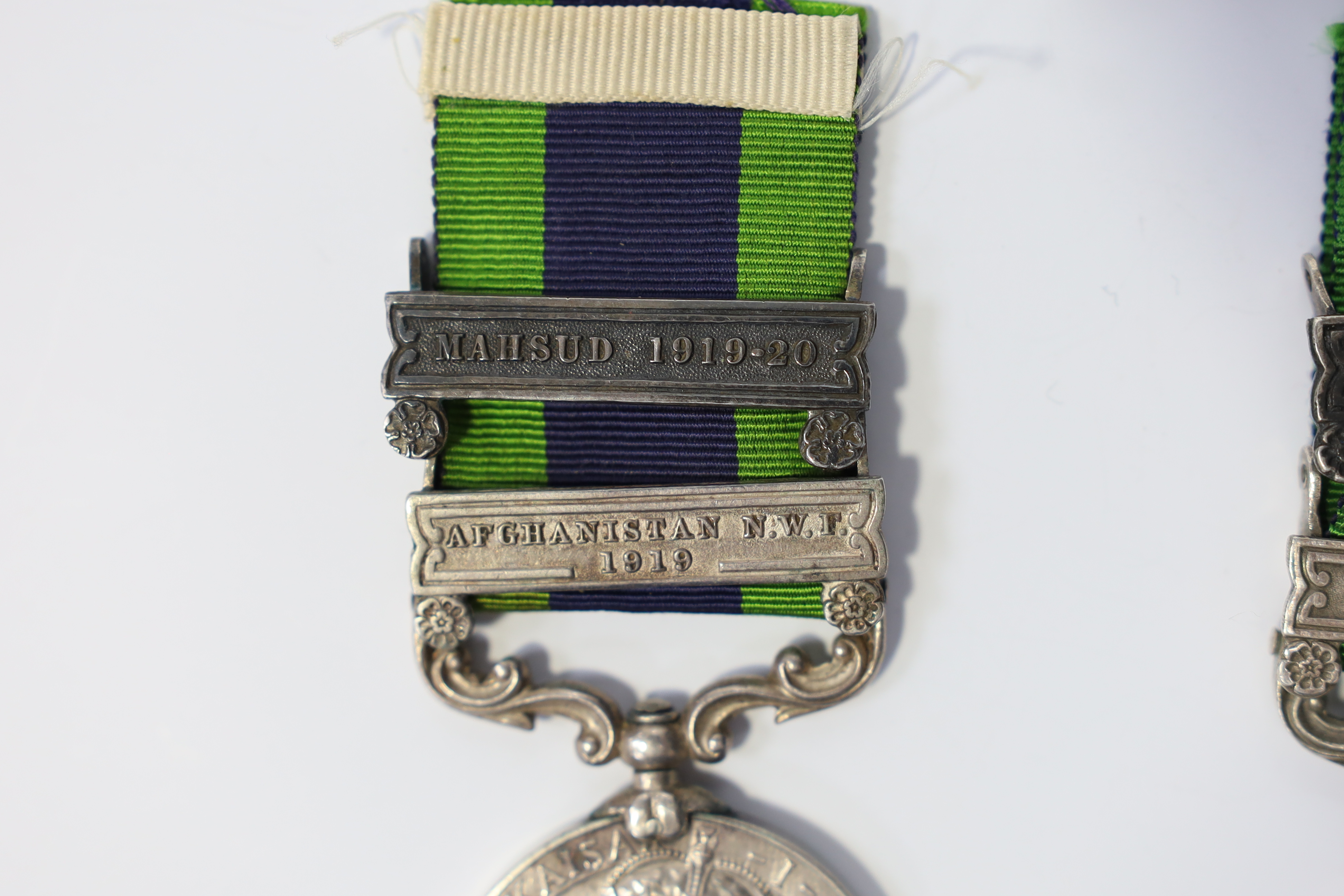 Two George V India General Service medals